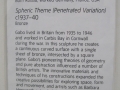 Naum Gabo - Spheric Theme (Penetrated Variation) - 1937