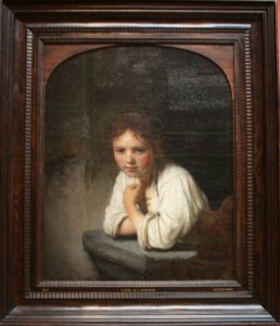 Girl at a Window